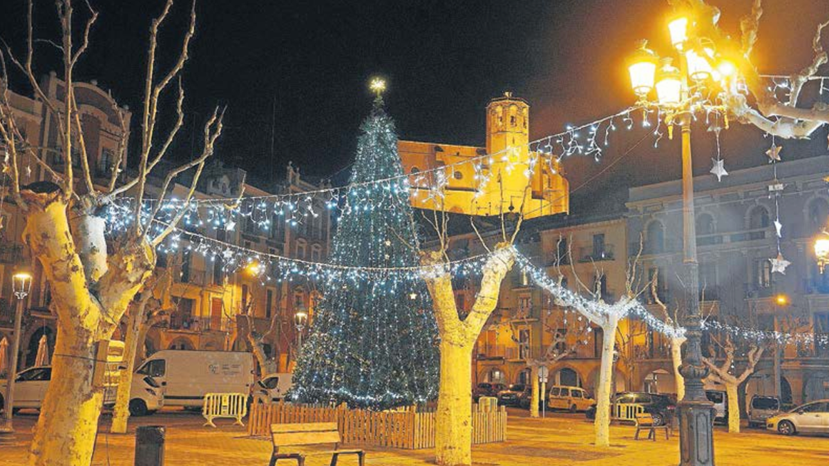 El árbol de Navidad de Balaguer