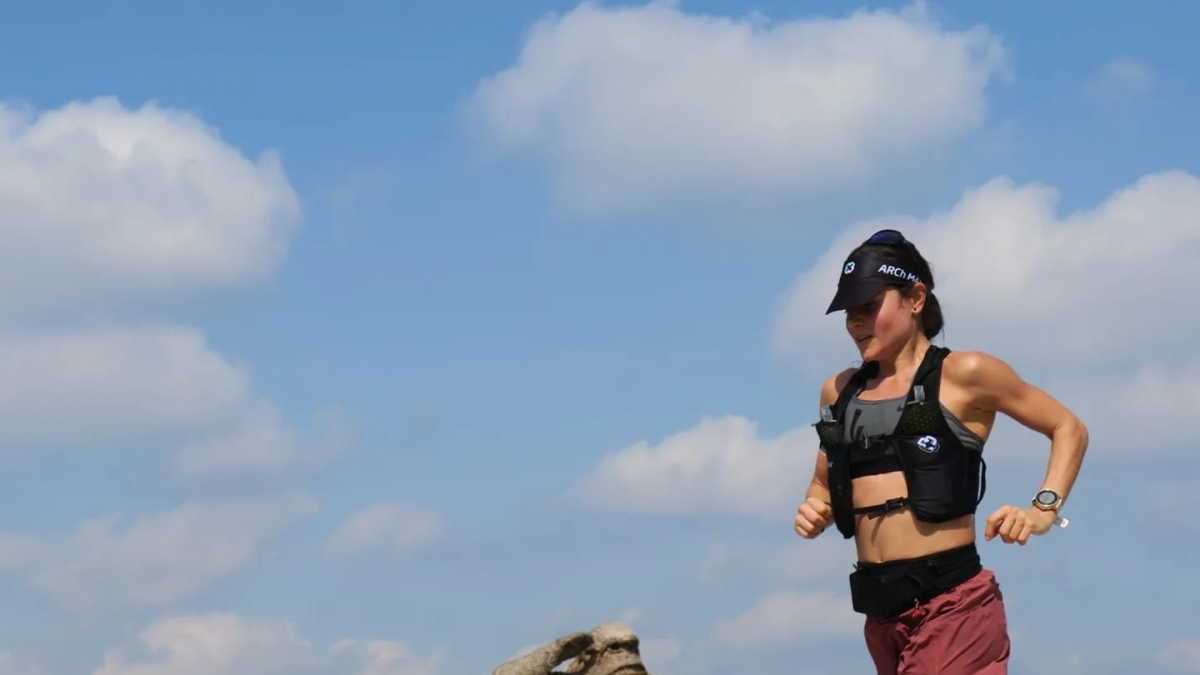 Sílvia Puigarnau, durant la prova Doi Inthanon a Tailàndia.