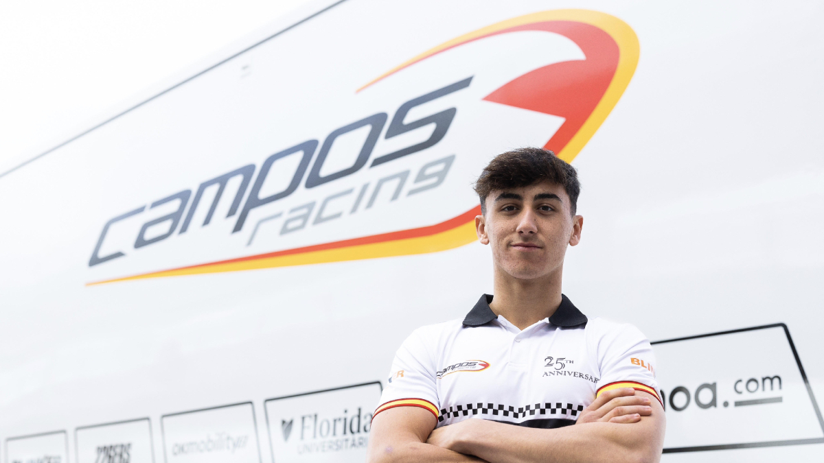 Mari Boya afrontará su segunda aventura en la F3 con Campos Racing, uno de los mejores de la parrilla.