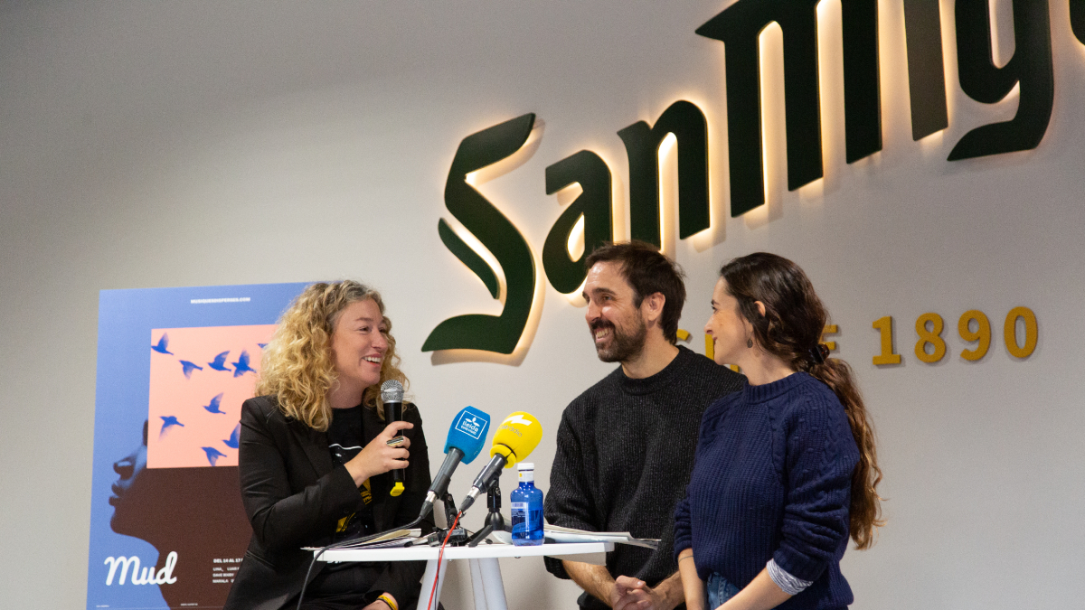 Presentación ayer del Festival MUD 2024 en el Espai San Miguel. - LAIA NAVARRA