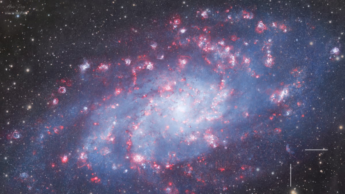 La nebulosa Roig1 Prades Sky captada per Aleix Roig