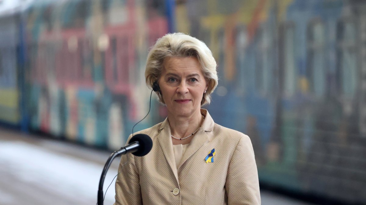 La presidenta de la Comisión Europea, Ursula von der Leyen.