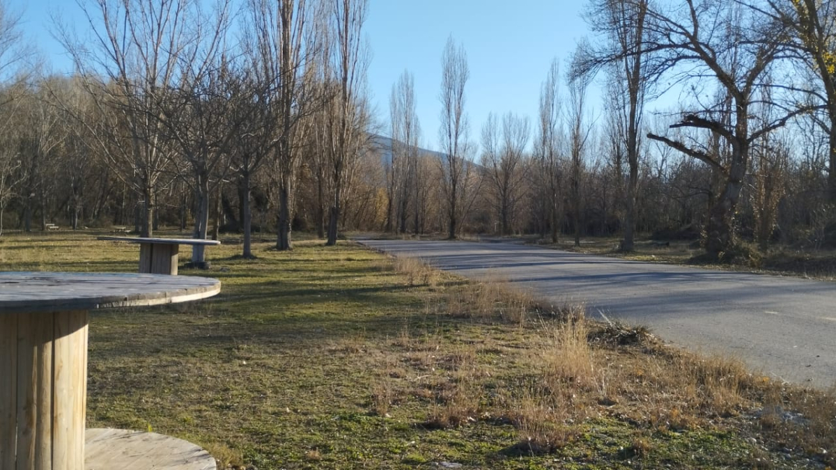 Una de las zonas del Parc de Raiers en la que se actuará. - AJUNTAMENT DE LA POBLA