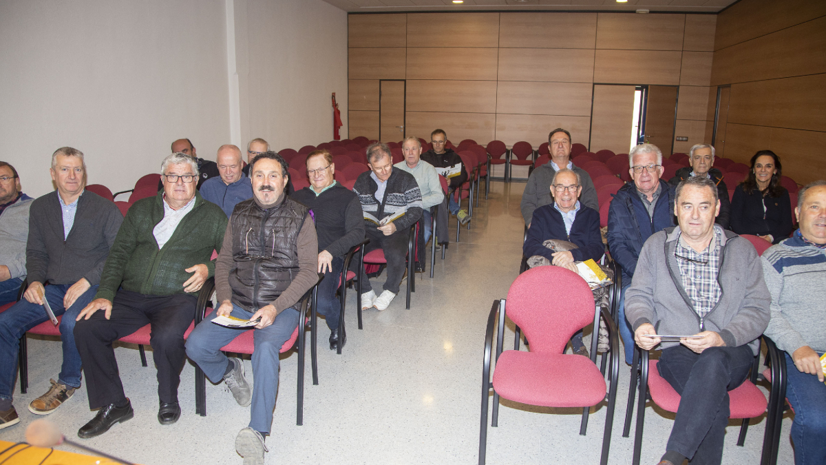 L’assemblea del Segarra-Garrigues va tenir lloc a la seu dels regants a Tàrrega. - LAIA PEDRÓS