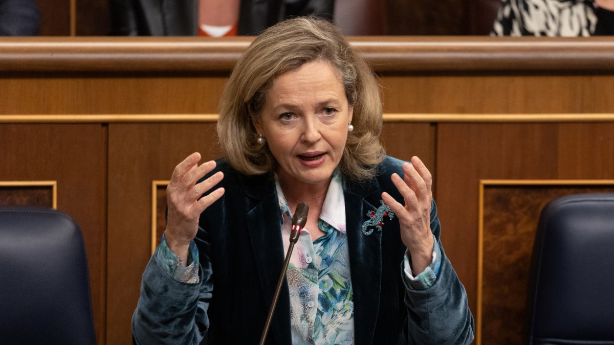 La vicepresidenta i ministra de Economía Nadia Calviño.