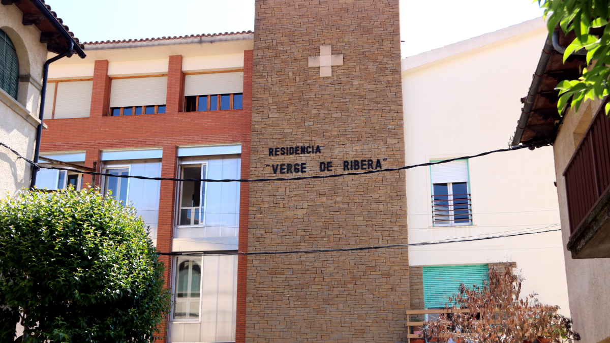 Imatge d'arxiu de l'edifici de la Residència Verge de Ribera de la Pobla de Segur.