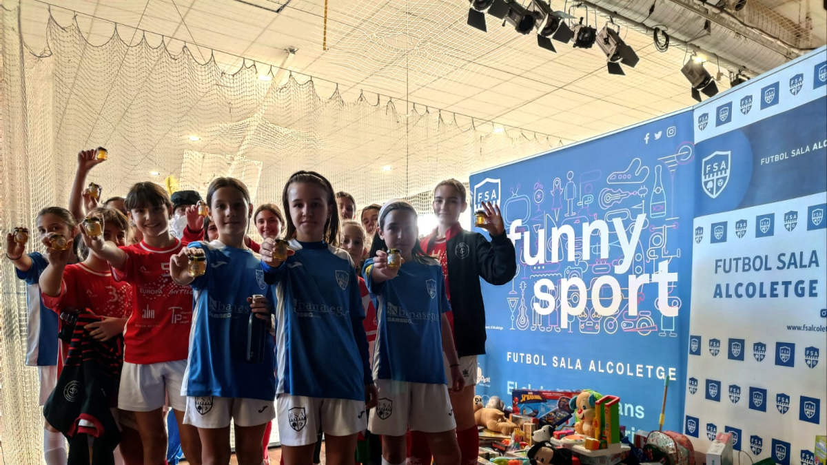 Torneig de futbol sala amb recollida de joguets solidària a Alcoletge