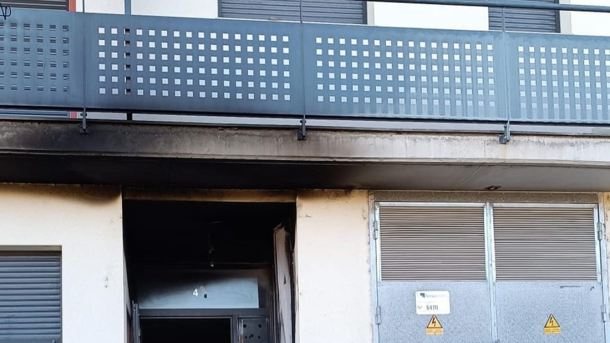 L’actuació dels Bombers dissabte a la nit a Ponts.