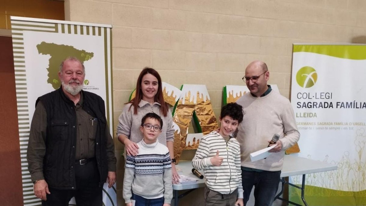 Imagen de algunos de  los ganadores del torneo.