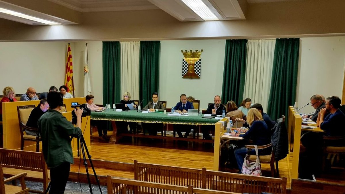 Imatge del ple del mes de novembre passat. - A.M.