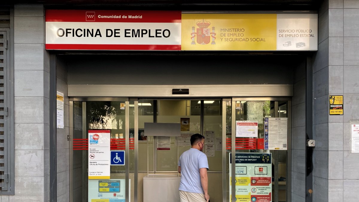 Imagen de archivo de una oficina de empleo. - EUROPA PRESS