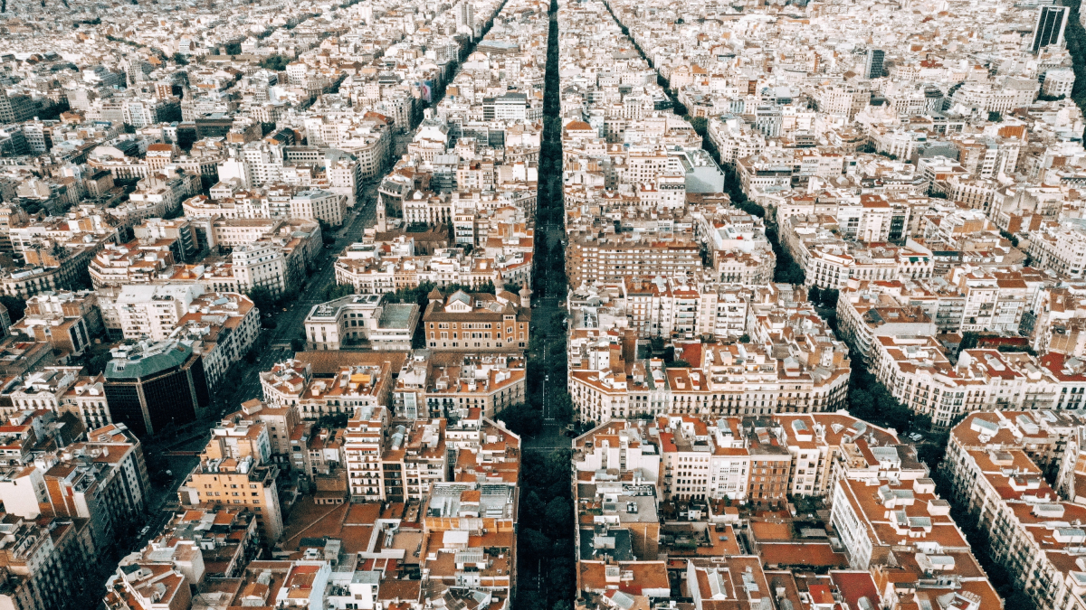 L’Eixample de Barcelona.