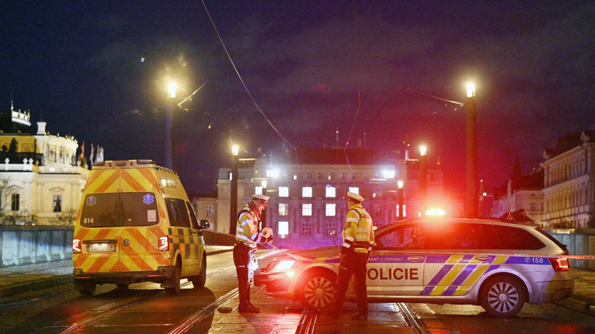 La Policia acordona el lloc del tiroteig. - EUROPA PRESS