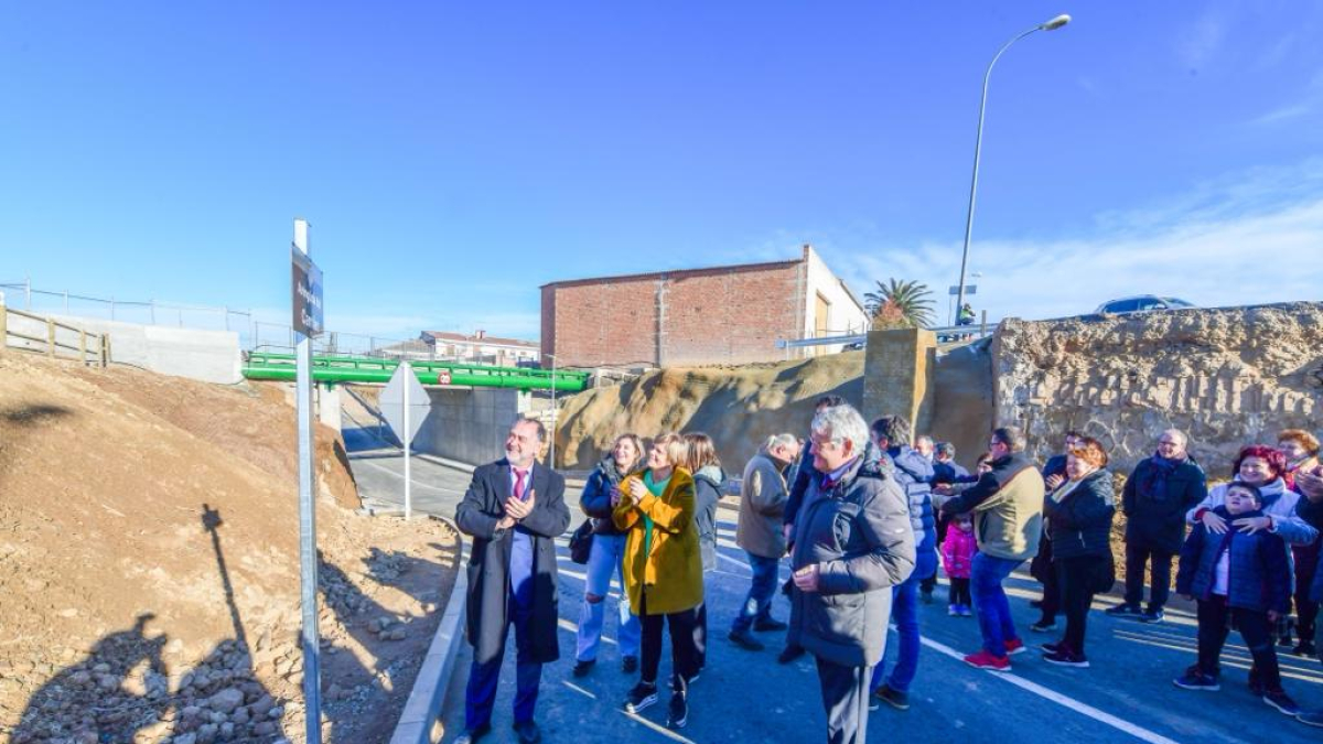 L'acte d'inauguració del nou vial a Térmens.