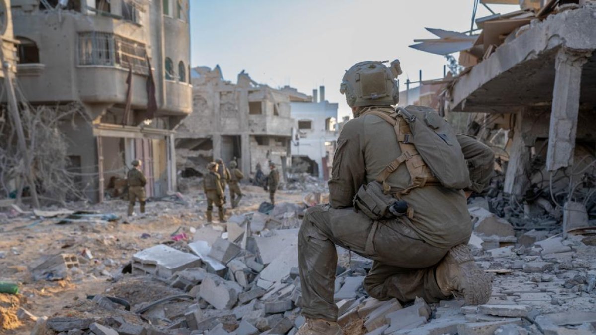 Tropes israelianes en operacions terrestres al nord de la Franja. - EUROPA PRESS / CONTACTO / CHEN JUNQING