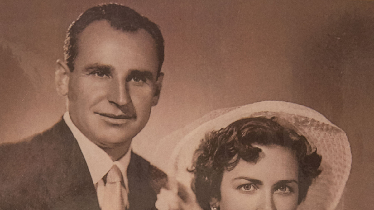 Modesto Fontanet y Carme Rubinat (1955). - SEGRE