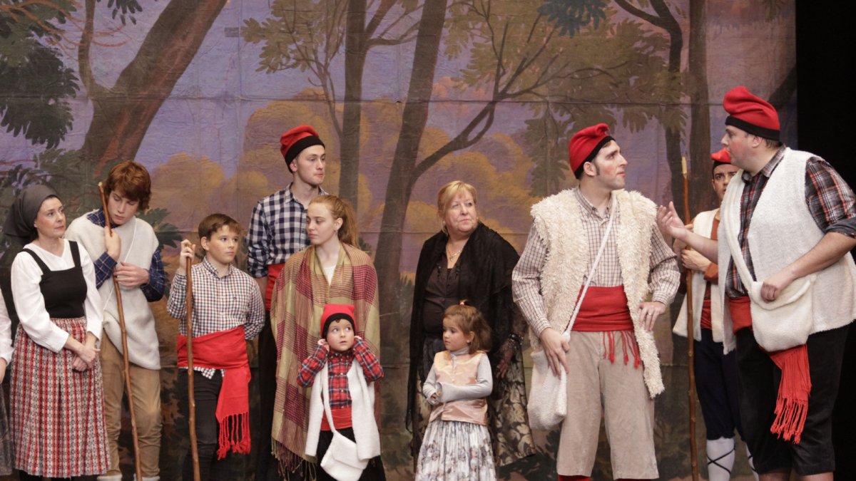 Oriol Yuguero i Gerard Cavero, en una de les últimes representacions de l’obra de Lluís Millà, ja al Teatre de l’Escorxador.