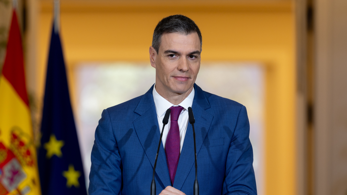 Pedro Sánchez comparece para explicar el decreto que prorroga el escudo social en una rueda de prensa posterior a la reunión del Consejo de Ministros.