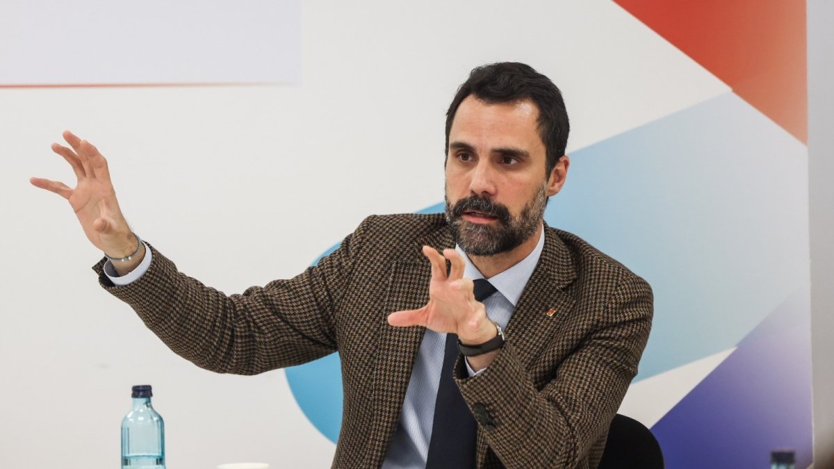 El conseller d’Empresa i Treball de la Generalitat, Roger Torrent. - EUROPA PRESS