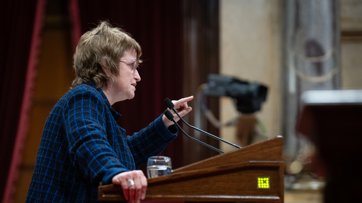 La consellera de Educación de la Generalitat de Catalunya, Anna Simó.