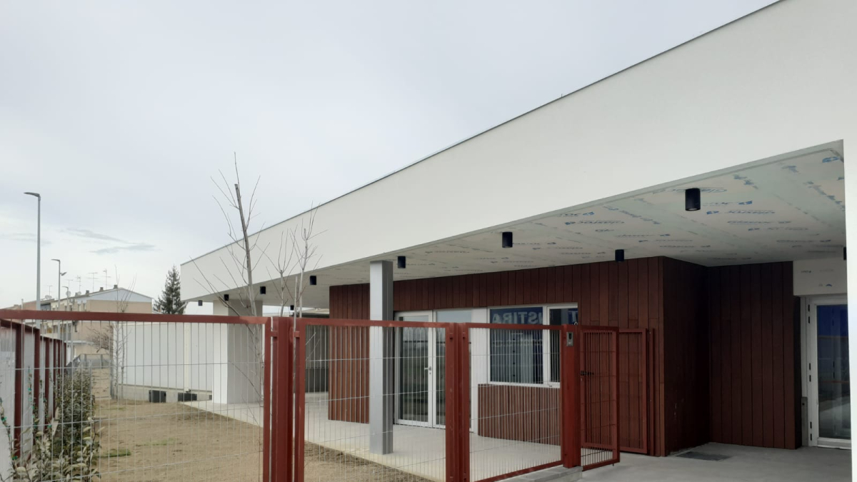 El nuevo edificio que ocupará la ‘llar d’infants’ de Vilanova. - ESCOLA BRESSOL DE VILANOVA DE BELLPUIG