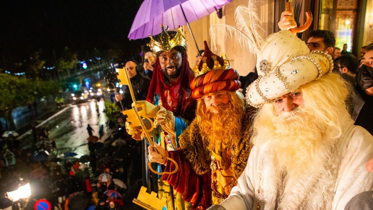 Cavalcada dels Reis Mags d'Orient de l'any passat a Lleida