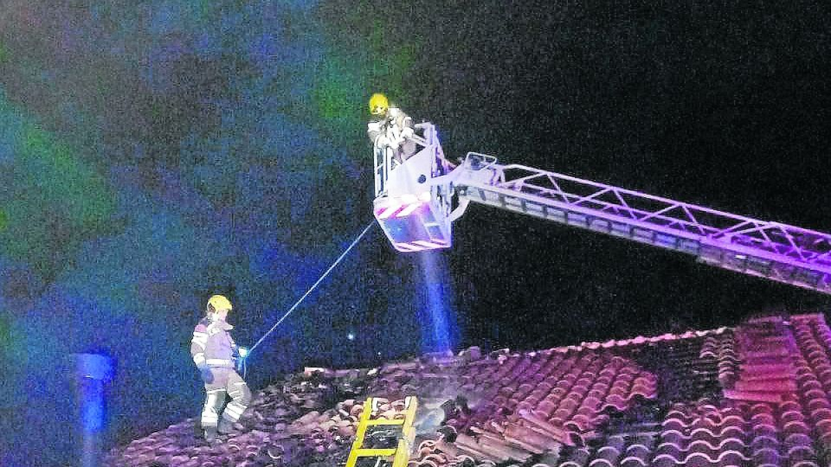 Incendi en una casa d’Organyà