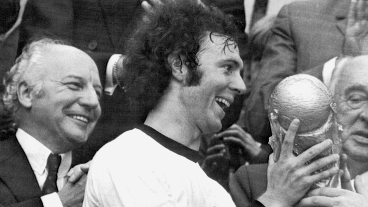 Beckenbauer, campió del món amb Alemanya el 1972.