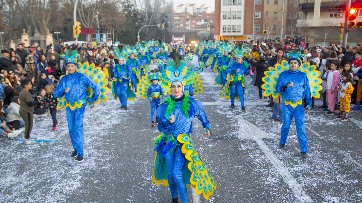 La rua de Carnaval de l’any passat a Lleida. - SEGRE