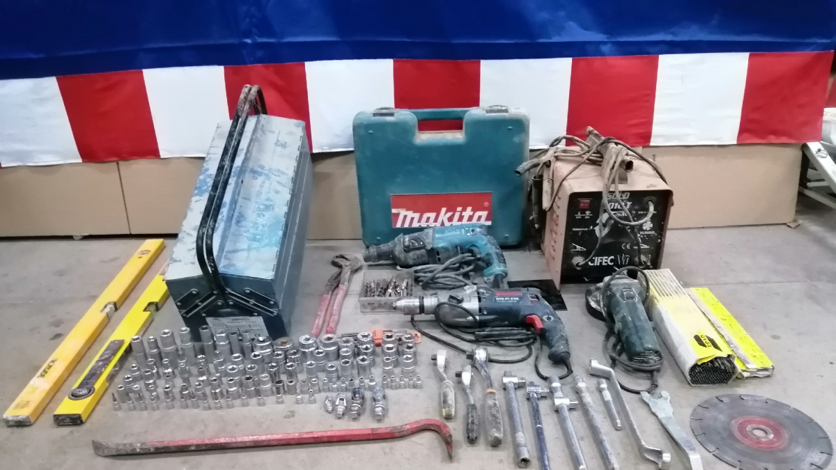 Imatge del material recuperat pels Mossos. - MOSSOS