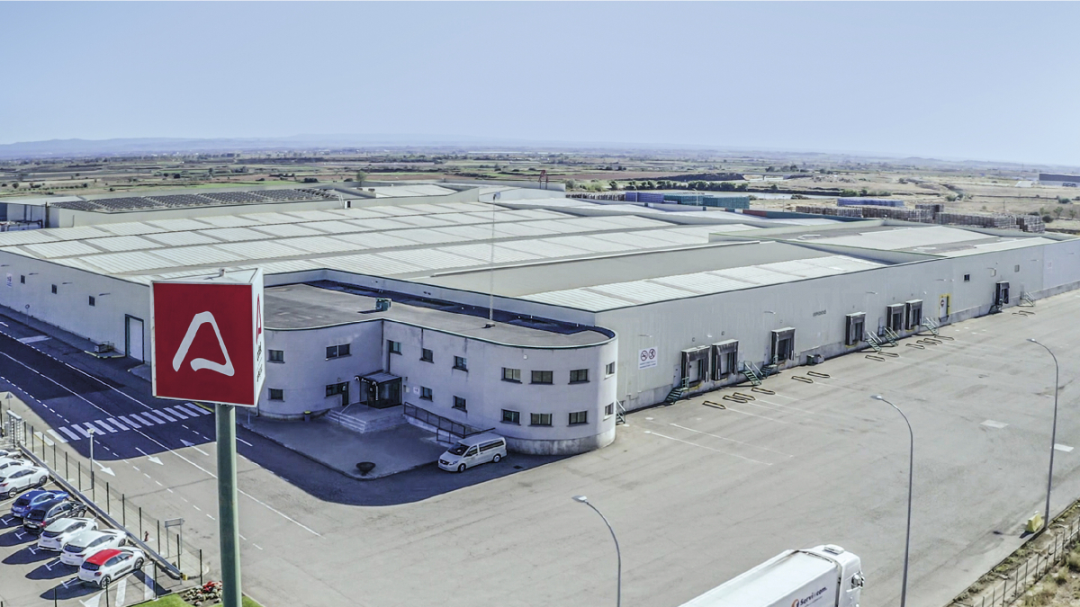 El centre logístic de Grup Actel a Térmens. - GRUP ACTEL