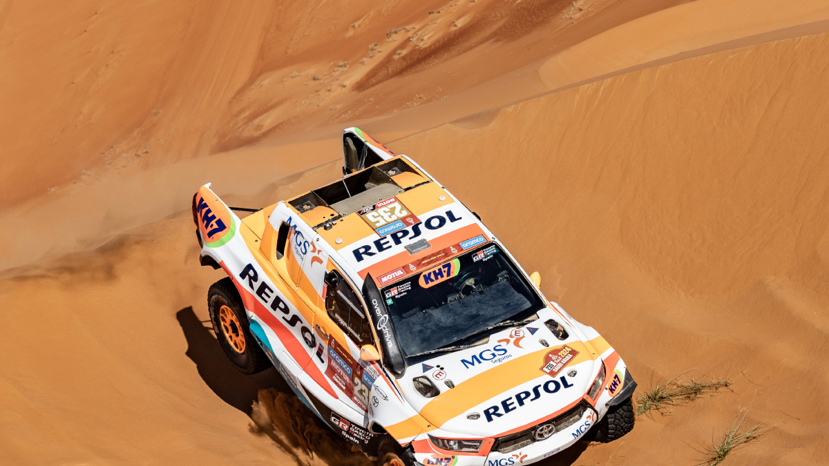 Pons va completar la sisena etapa, després d’un dijous molt difícil. - INGINE CREATORS / MCH PHOTO