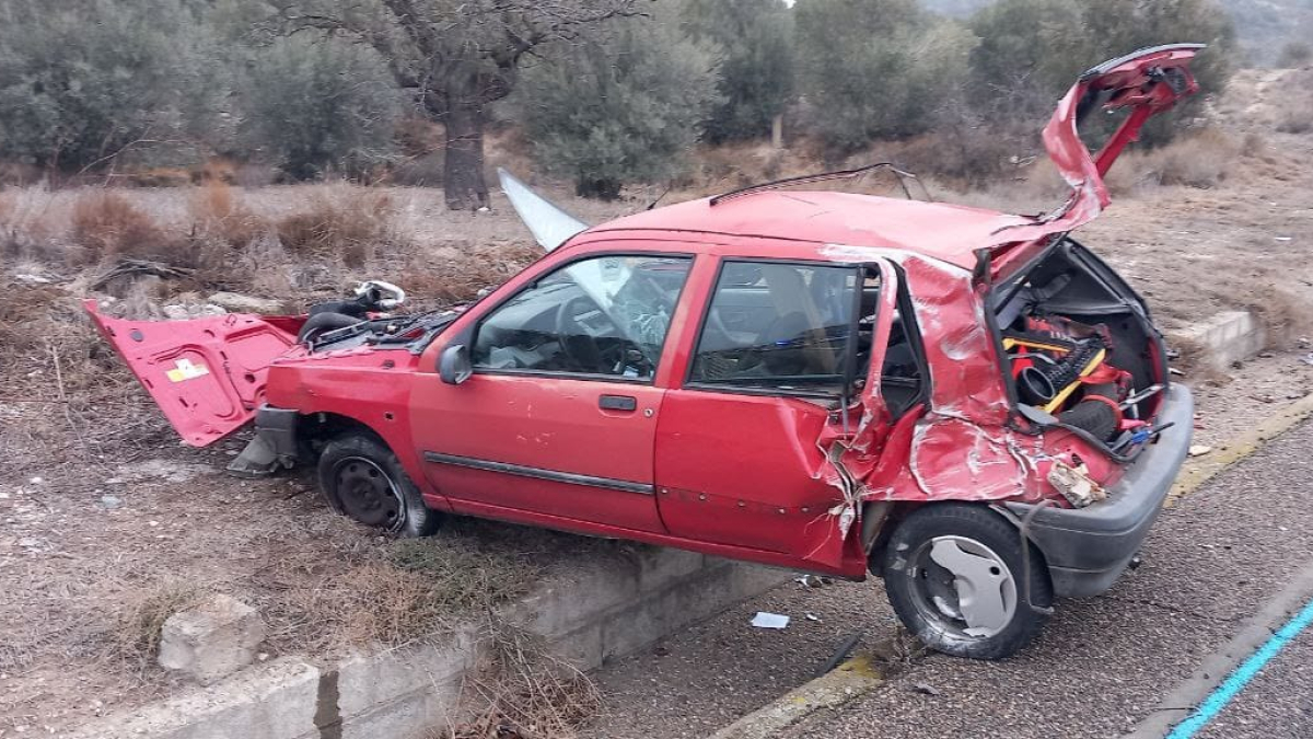 Tres heridos en accidentes en la C-26 en Cubells y en la N-240 en Juneda