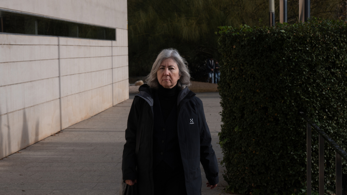 La presidenta de l’ANC en el recent funeral del cineasta Ventura Pons