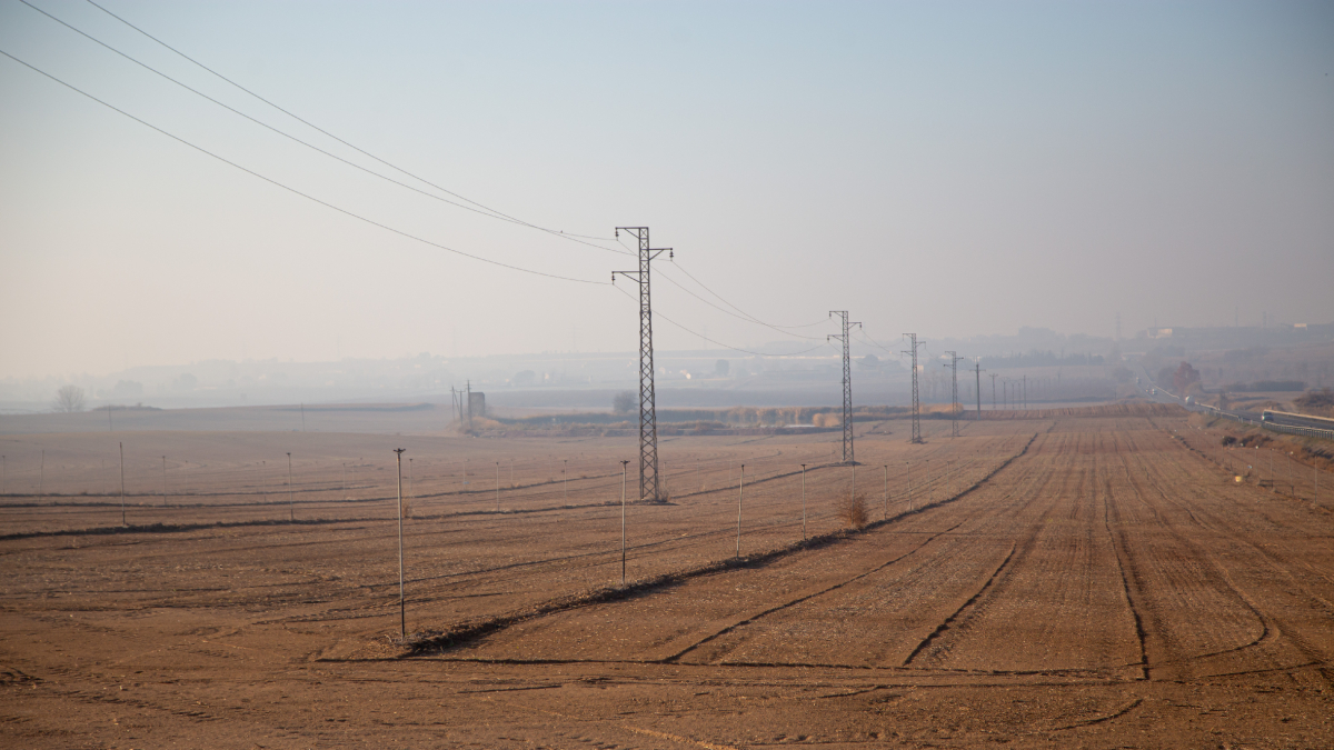 La zona donde está previsto el polígono de Torreblanca.