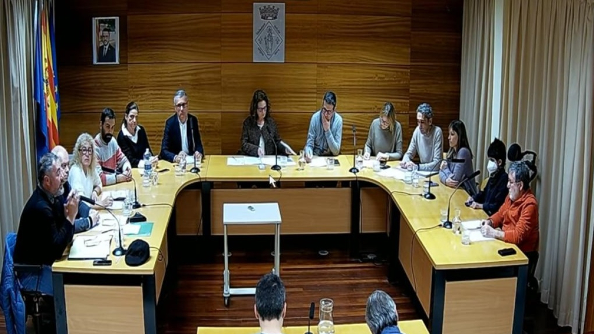 Imatge del ple d’ahir de Tremp. - A.T.