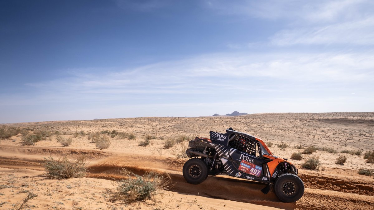 El pilot d’Oliana Isidre Esteve, durant la jornada. - RALLYZONE