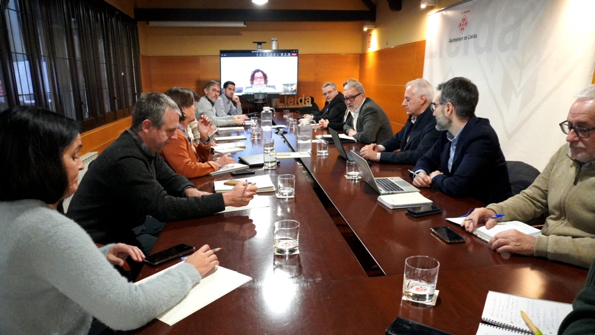 El grup tècnic de treball per a l’Estratègia d’Energia de Lleida. - AJUNTAMENT DE LLEIDA