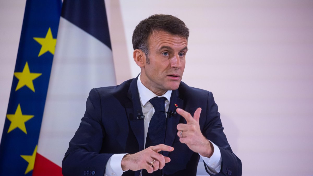 Emmanuel Macron. - EFE/EPA/CHRISTOPHE PETIT TESSON