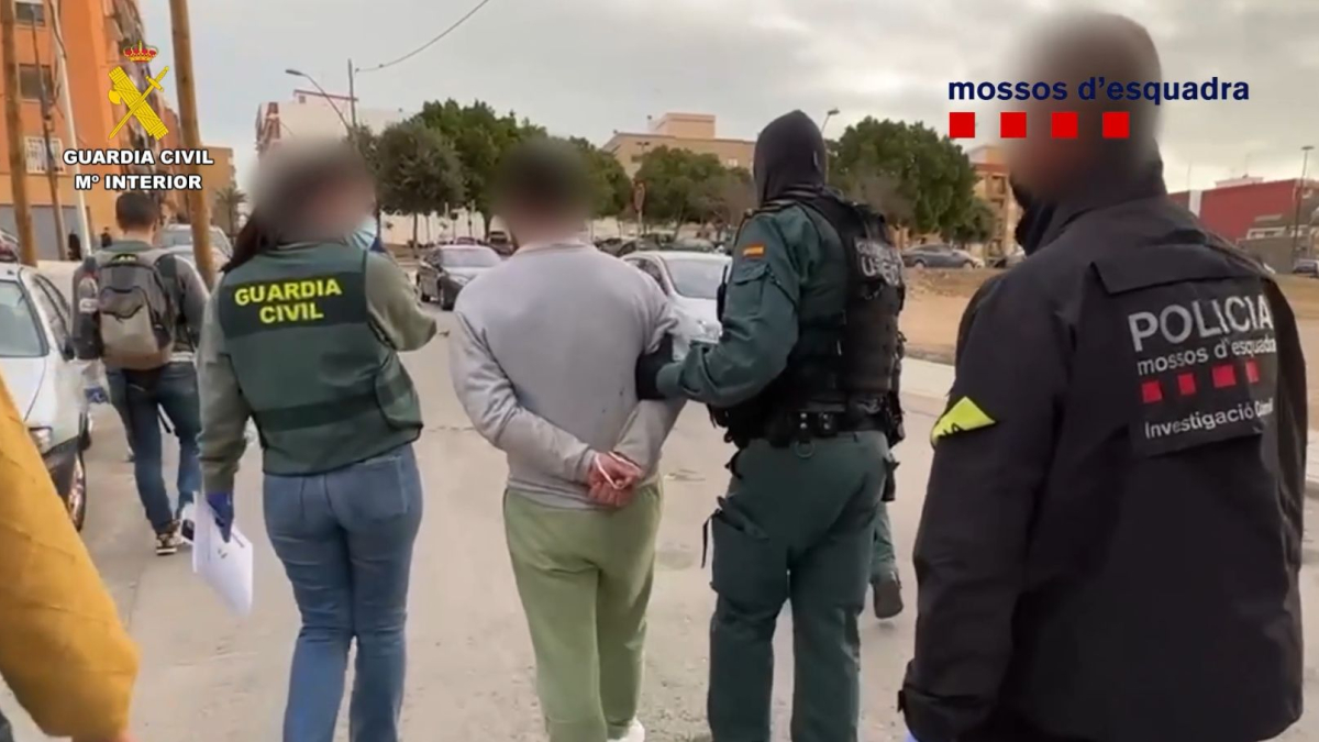 L'operació per detenir els lladres de bancs