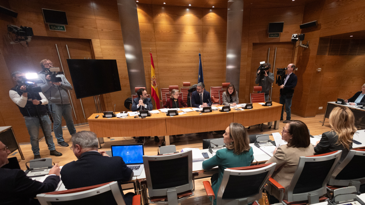 Ponència de la Comissió de Justícia sobre la Proposició de Llei Orgànica d’Amnistia, al Palau del Senat,