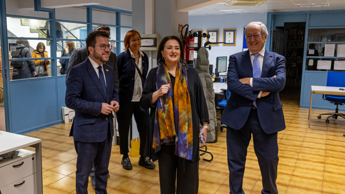 Pere Aragonès a la redacció de SEGRE.