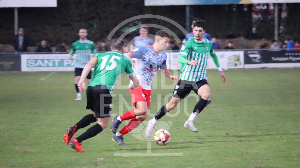 Una imagen del partido.