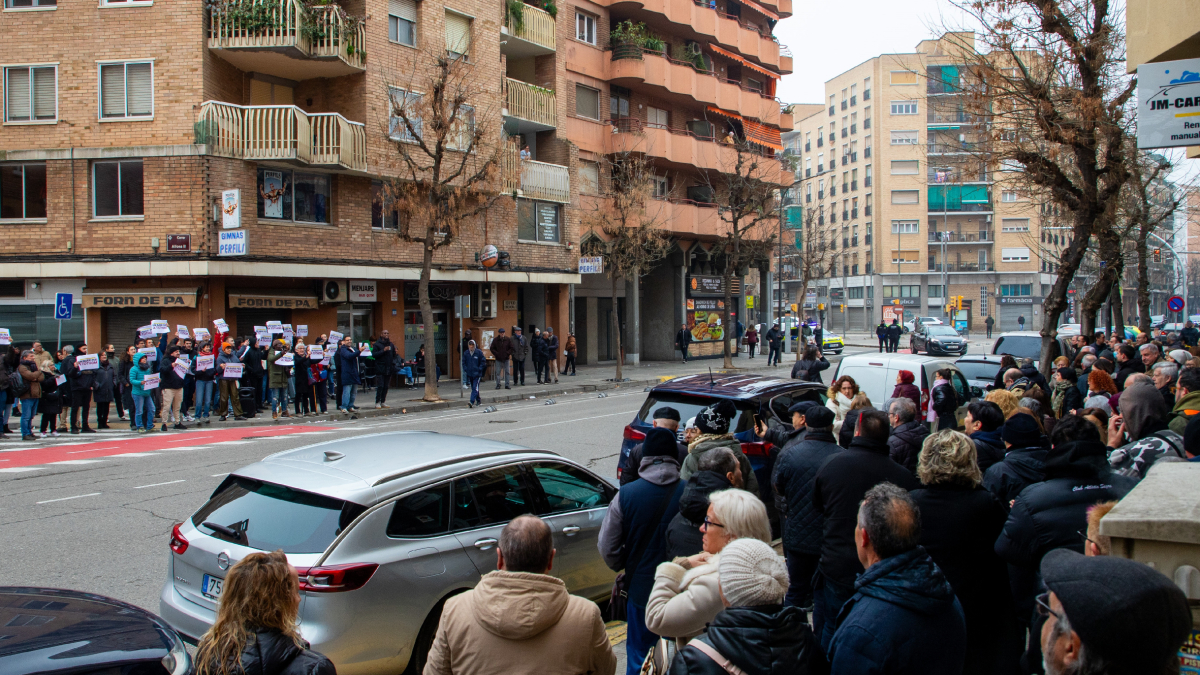 Diumenge hi va haver protestes a favor i en contra de l’oratori. - GERARD HOYAS