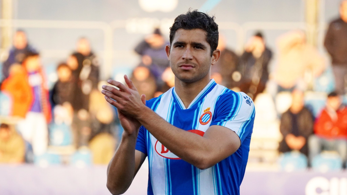 Juan Camilo Becerra vistiendo la camiseta del Espanyol B, donde militó las últimas tres temporadas.