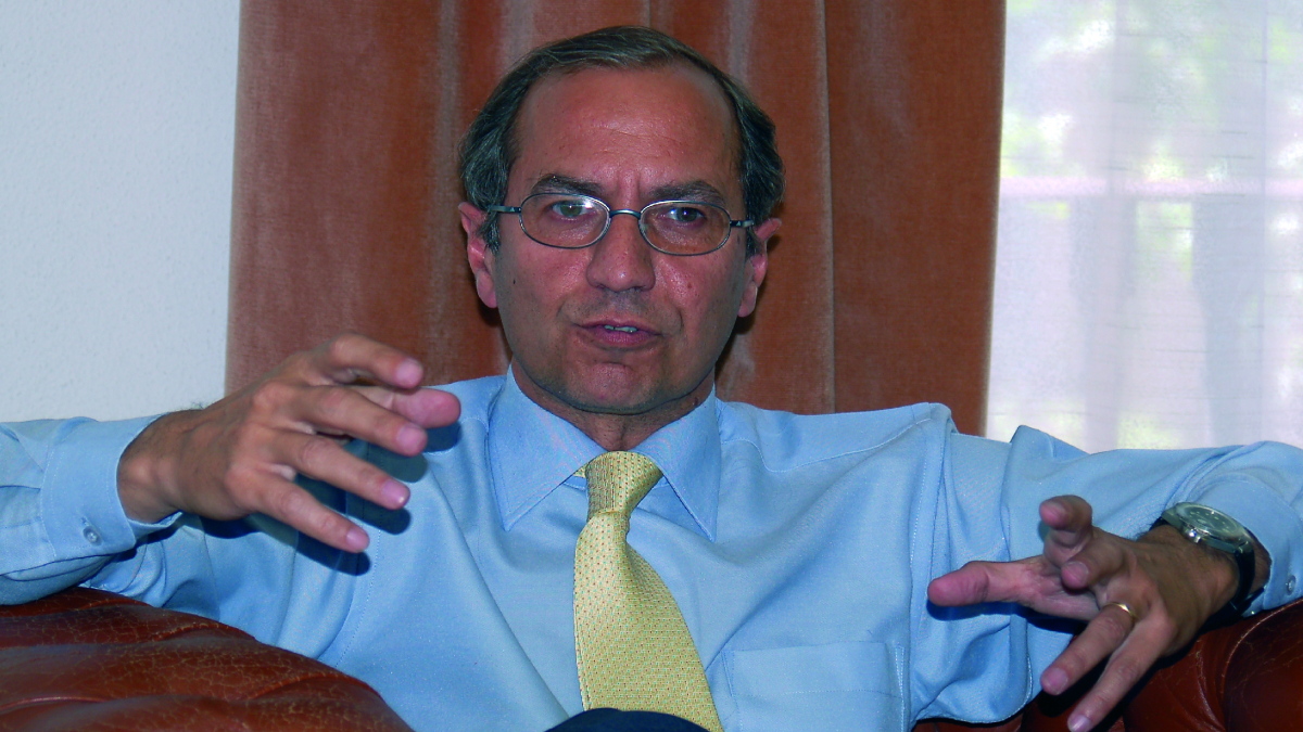 Martín Rodríguez Sol, durant una entrevista a SEGRE quan era fiscal en cap de Barcelona. - GONZALO PÉREZ