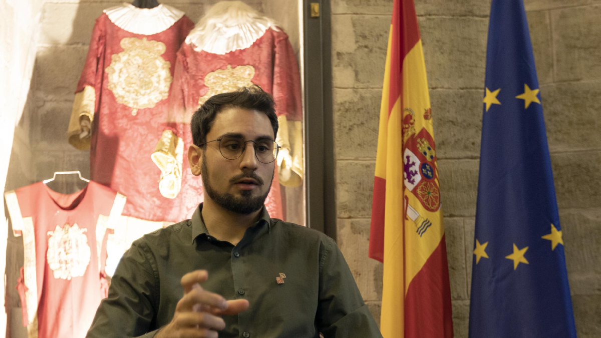 Jan Pomés presentó ayer su plan para buscar una solución. - X.S.