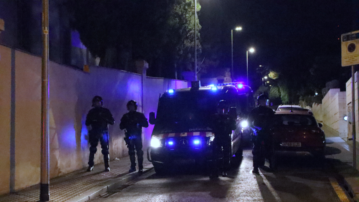 Imatge d'arxiu d'una patrulla de Mossos.