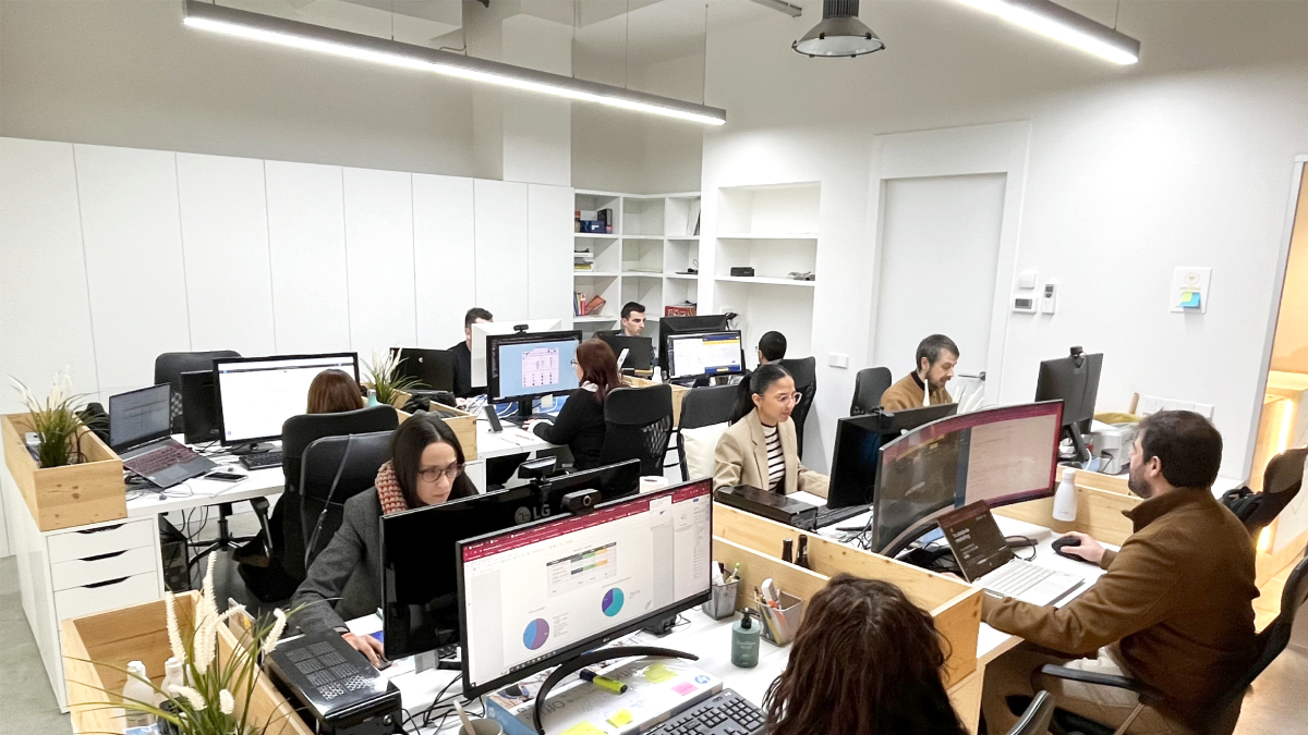 El centro de trabajo de Locowork en el barrio de La Bordeta de Lleida.