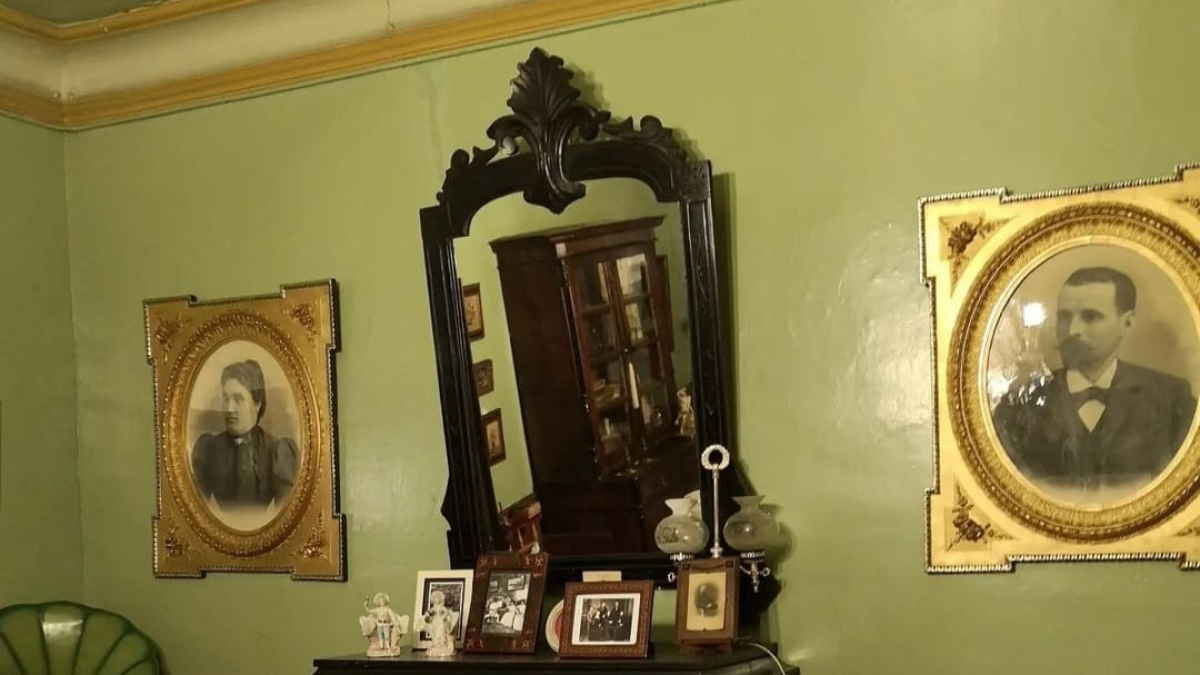 Una de les estances de Casa Saura, declarada Bé Cultural Local i documentada el 1720. - A.P.S.